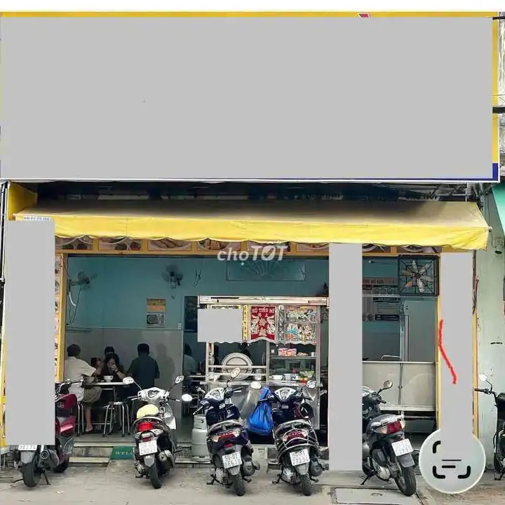 VIP Cho thuê nhà dt 6*15, sang quán hủ tiểu toàn bộ 80 triệu