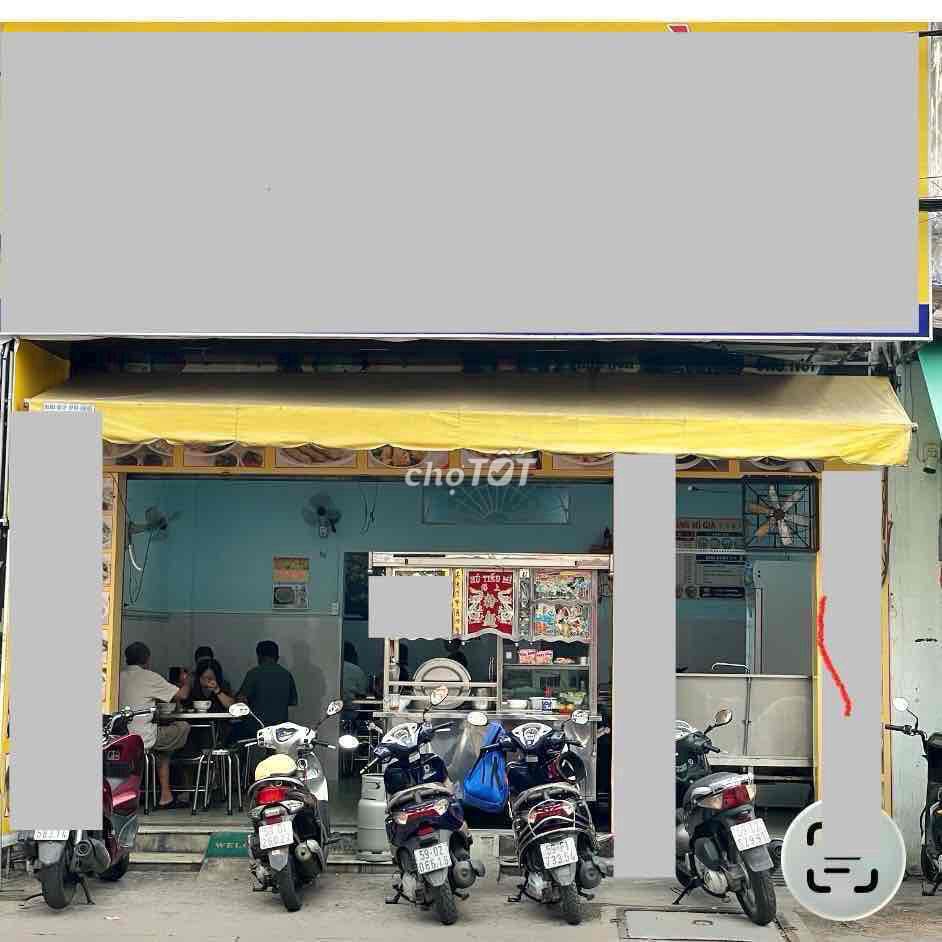 VIP Cho thuê nhà dt 6*15, sang quán hủ tiểu toàn bộ 80 triệu