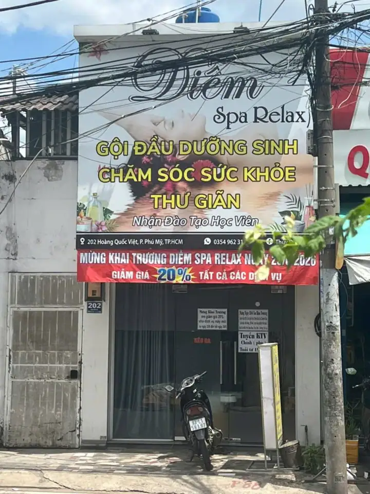 Sang nhượng mặt bằng spa/gội đầu dưỡng sinh – mặt tiền đường Hoàng Quốc Việt quận 7