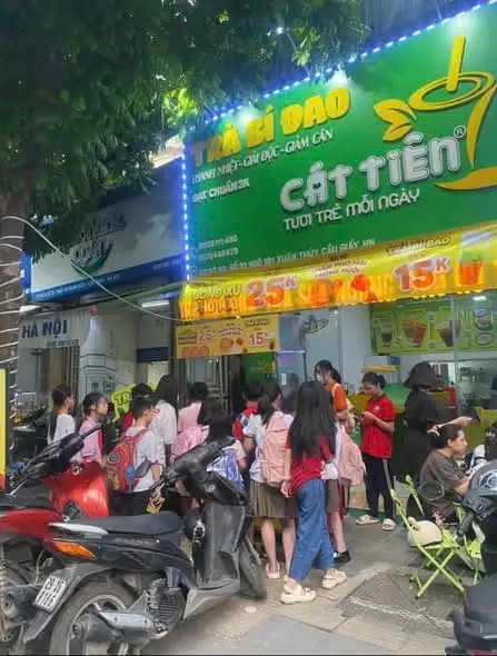 Sang nhượng tâm huyết – quán trà bí đao cát tiên – 181 xuân thuỷ