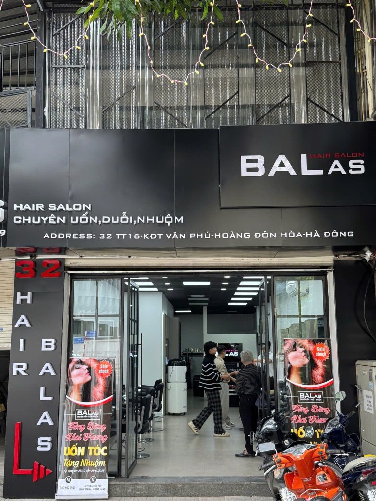 Sang nhượng salon tóc – chỉ việc xách balo đến làm
