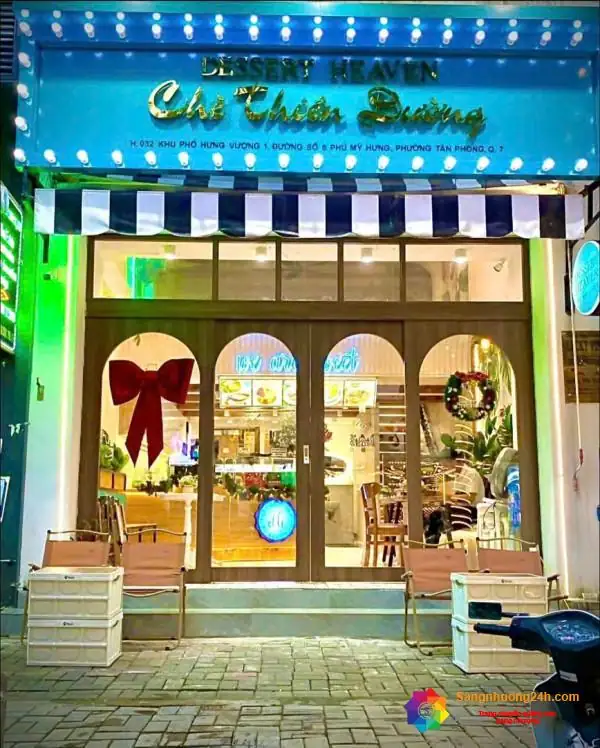 Sang nhượng quán chè thiên đường tại quận 7