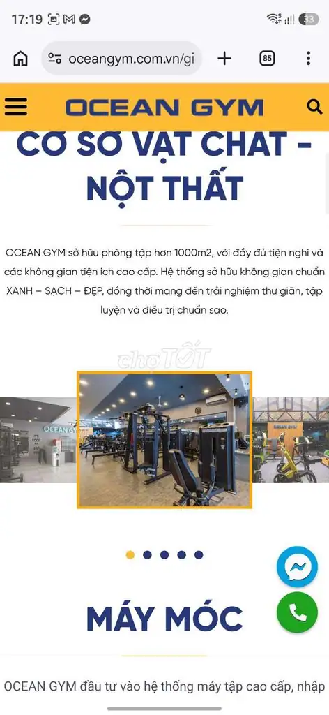 Sang nhượng gói tập Ocean Gym 11 tháng Quận 12 – ảnh 2