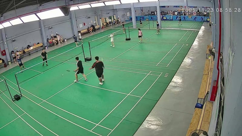 Sang nhượng gấp cụm thể thao (6 sân cầu lông & 2 pickleball) – mặt tiền trần văn giàu