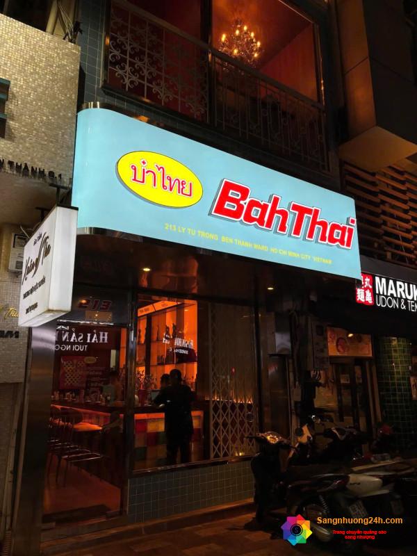 Sang nhượng nhà hàng mặt tiền trung tâm quận 1 – ảnh 2