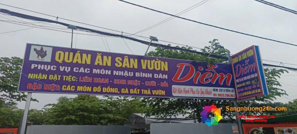 Cần Sang Nhượng Quán Ăn Sân Vườn Chòi Lá Ở Bình Tân