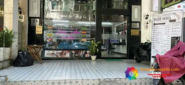 Sang nhượng salon tóc mặt tiền khu hưng gia 2 – phường Tân Phong, quận 7, TP.HCM