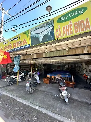 Sang quán cafe bida mặt tiền đường Vườn Lài An Phú Đông, Quận 12