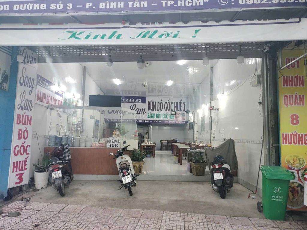 Cần sang lại quán đầy đủ đồ dùng