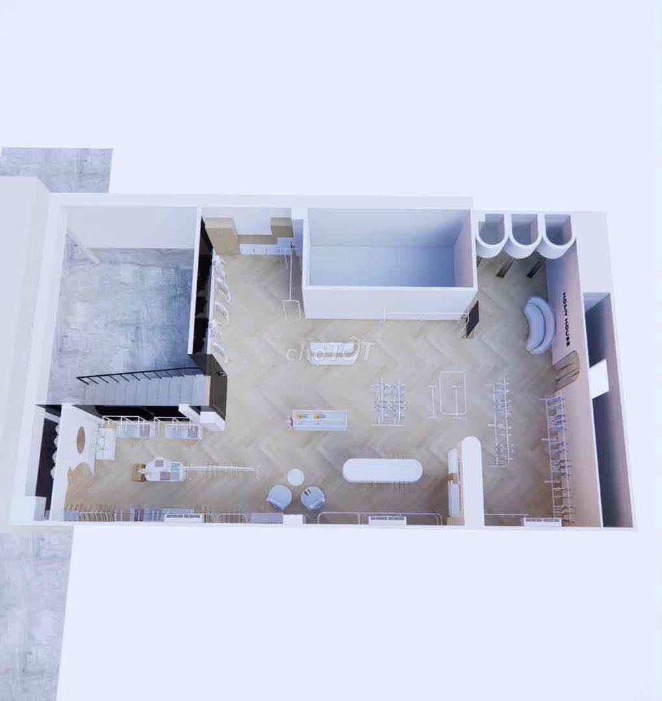 Sang shop quần áo đã decor sẵn mặt tiền đường nguyễn việt hồng cần tho – ảnh 3