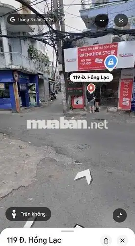 Sang mặt bằng quận Tân Bình đường Ngã 3 xác bên chợ 50tr
