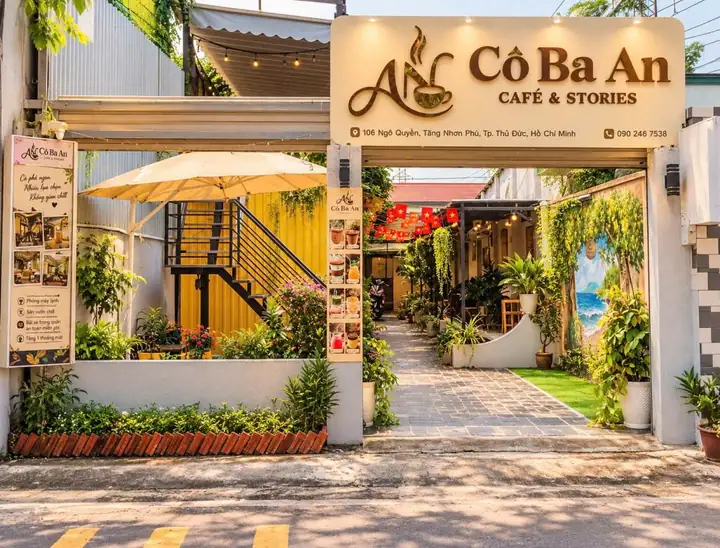 Chính chủ cần sang nhượng trọn gói cafe & stories – cô ba an | tăng nhơn phú