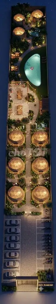 Sang nhượng hoặc hợp tác triển khai khu glamping tại kênh đông thái mỹ