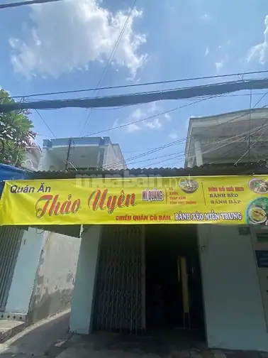 Sang gấp quán mì Quảng, bánh xèo miền Trung tại đường Lê Đình Thám
