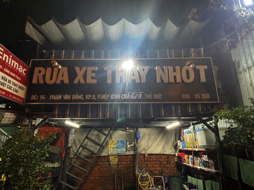 Sang mặt bằng rửa xe mặt tiền đường phạm văn đồng – ảnh 2