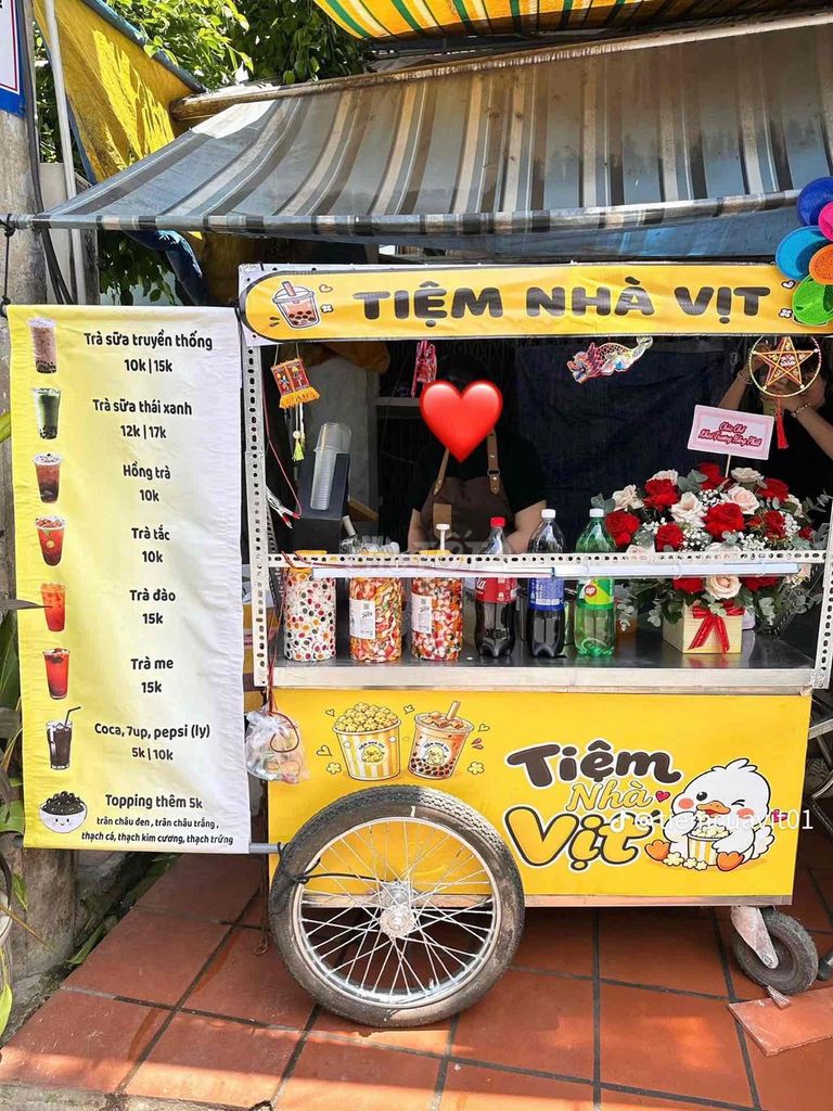 Sang nhương lại xe bán đồ ăn vặt, trà sữa đối diện trường học – ảnh 2