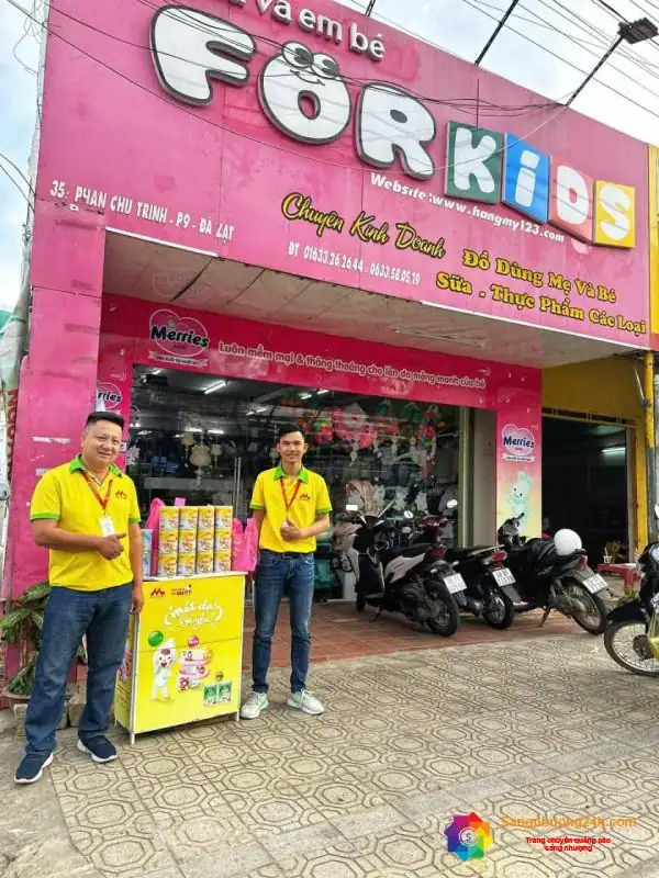 Sang nhượng shop mẹ & bé – vị trí trung tâm Đà Lạt