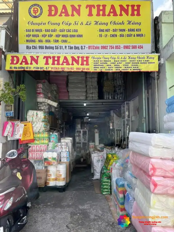Sang nhượng cửa hàng bao bì Ở quận 7
