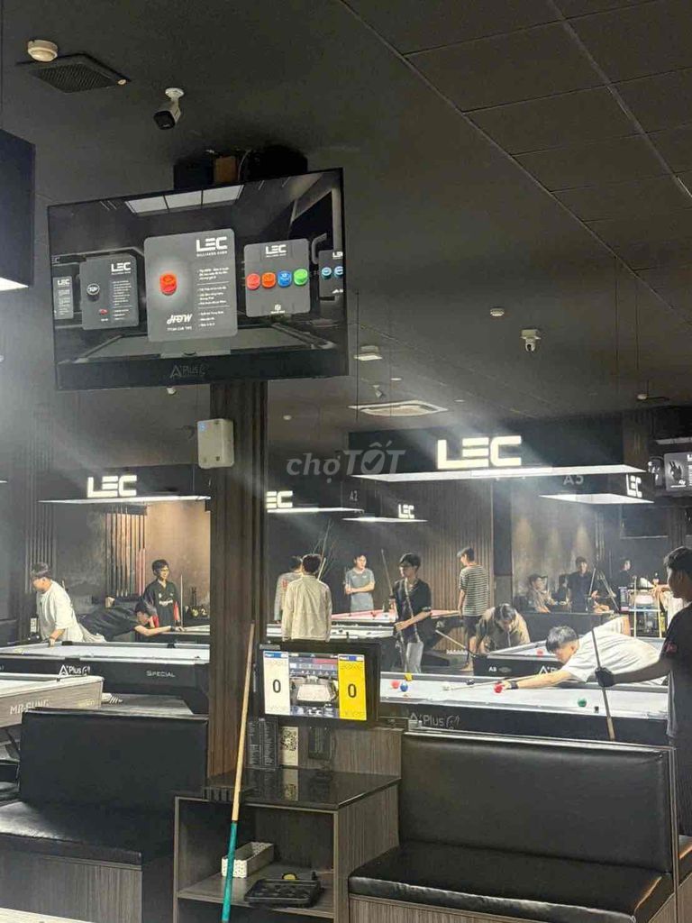 Sang nhượng CLB billiards 21 bàn -quận tân phú -TP.HCM chỉ 1 tỷ 900 TR