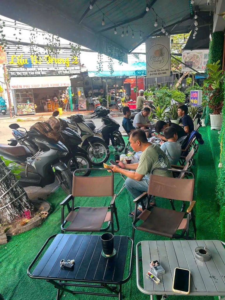 Sang quán cafe+fastfood góc 2mt Tân Sơn Nhì 130m2 có gác ở lại – ảnh 2