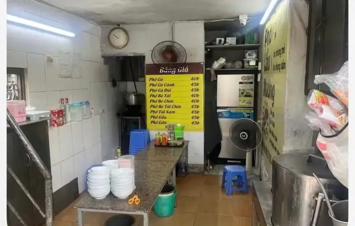 Sang nhượng quán phở lâu năm tại ngọc hà – Ba Đình, Hà Nội