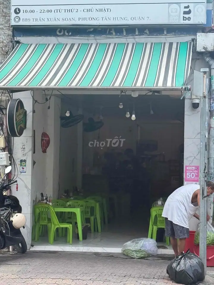 Sang gấp MB [bán món nước: phở, hủ tiếu, bún,…]