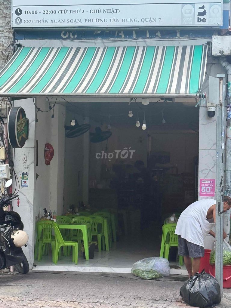 Sang gấp MB [bán món nước: phở, hủ tiếu, bún,…]