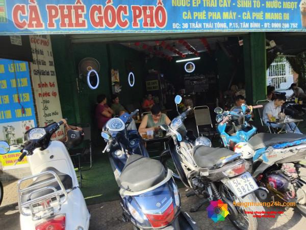 Sang nhượng quán cafe góc 2 mặt tiền – vị trí đẹp tại trần thái tông, tân bình