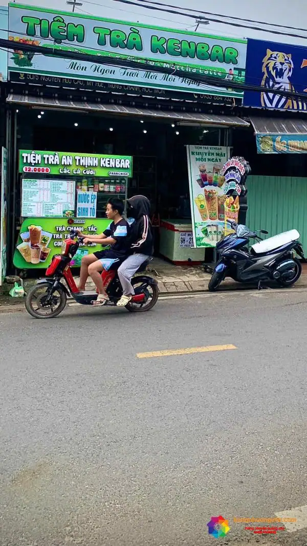 Sang tiệm trà kenbar Ở Hóc Môn
