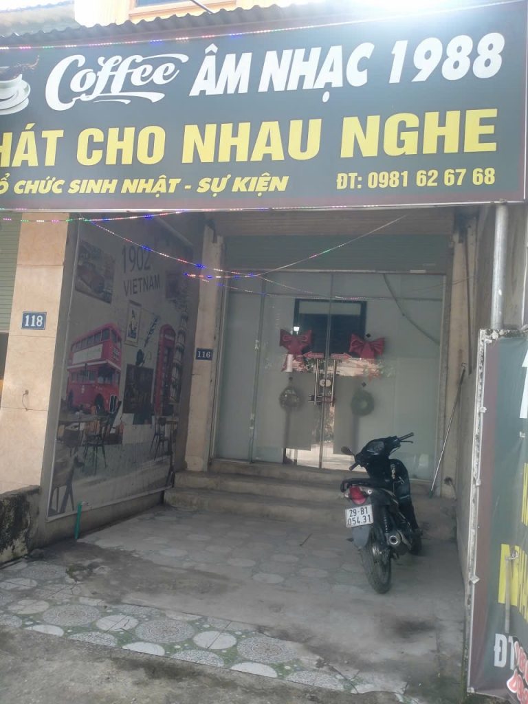 Sang nhượng quán cafe âm nhạc – 116 phố đông ngãi- hoài đức- hà nội