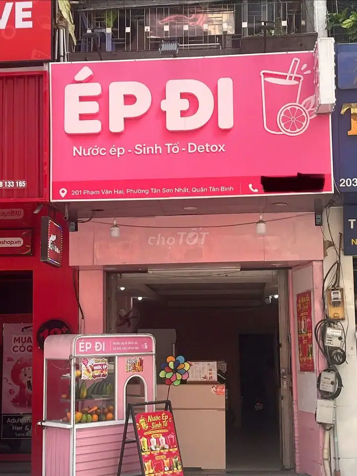 Sang nhượng quán cà phê nước ép – takeaway