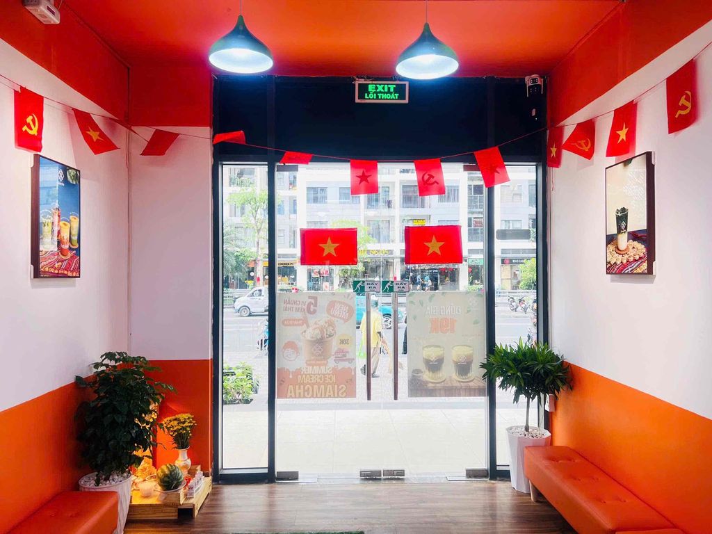 Sang nhượng quán trà sữa vị trí đẹp - căn góc khu ăn uống – ảnh 2