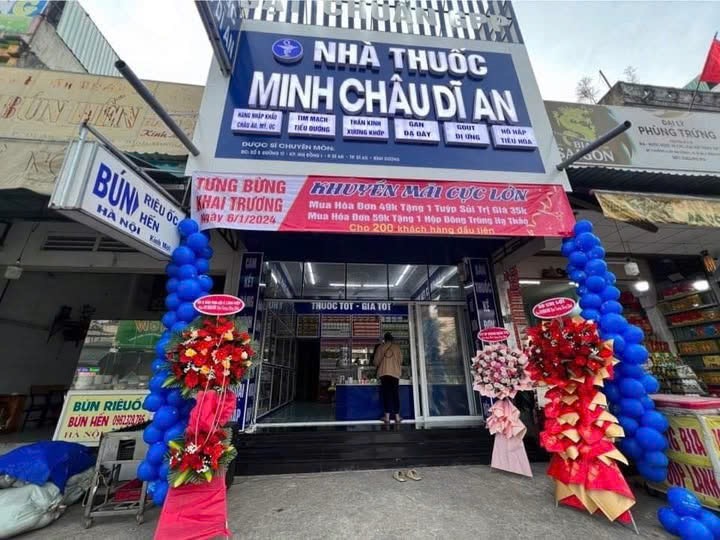 Sang nhượng nhà thuốc đang kinh doanh tốt – TP. dĩ an