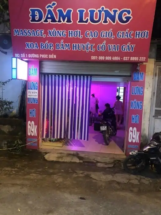 Sang nhượng gấp quán tẩm quất & xông hơi – vị trí đẹp xuân phương, Bắc Từ Liêm