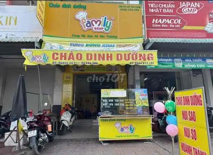 Sang nhanh tiệm cháo dinh dưỡng 90triệu tại Cần Thơ