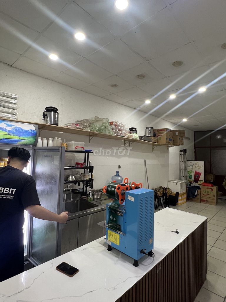 Gấp Sang quán trà sữa đầy đủ thiết bị giá 60 triệu – ảnh 4
