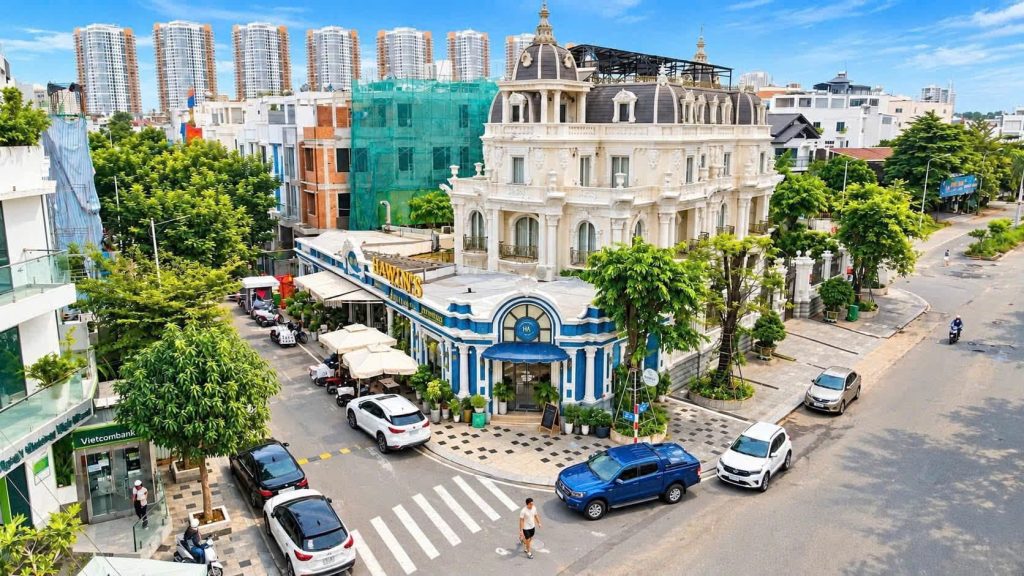 Sang nhượng mặt bằng kinh doanh 2 mặt tiền dự án KDC đảo kim cương, Q2