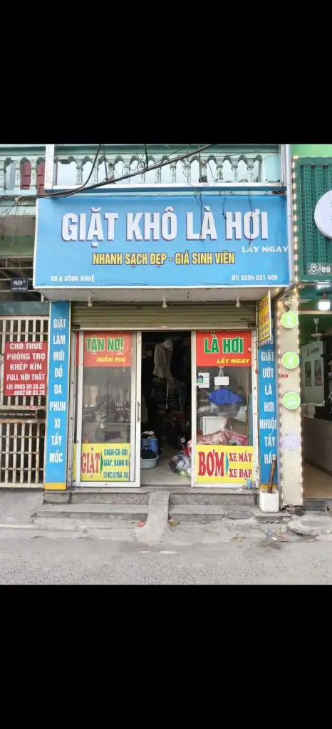 Sang nhượng cửa hàng giặt là – sẵn khách – vào kinh doanh ngay[ chính chủ]