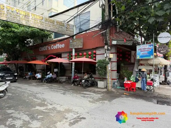 Cần Sang Quán Cafe Căn Góc Hai Mặt Tiền Đường Phan Huy Ích Quận Tân Bình – ảnh 1